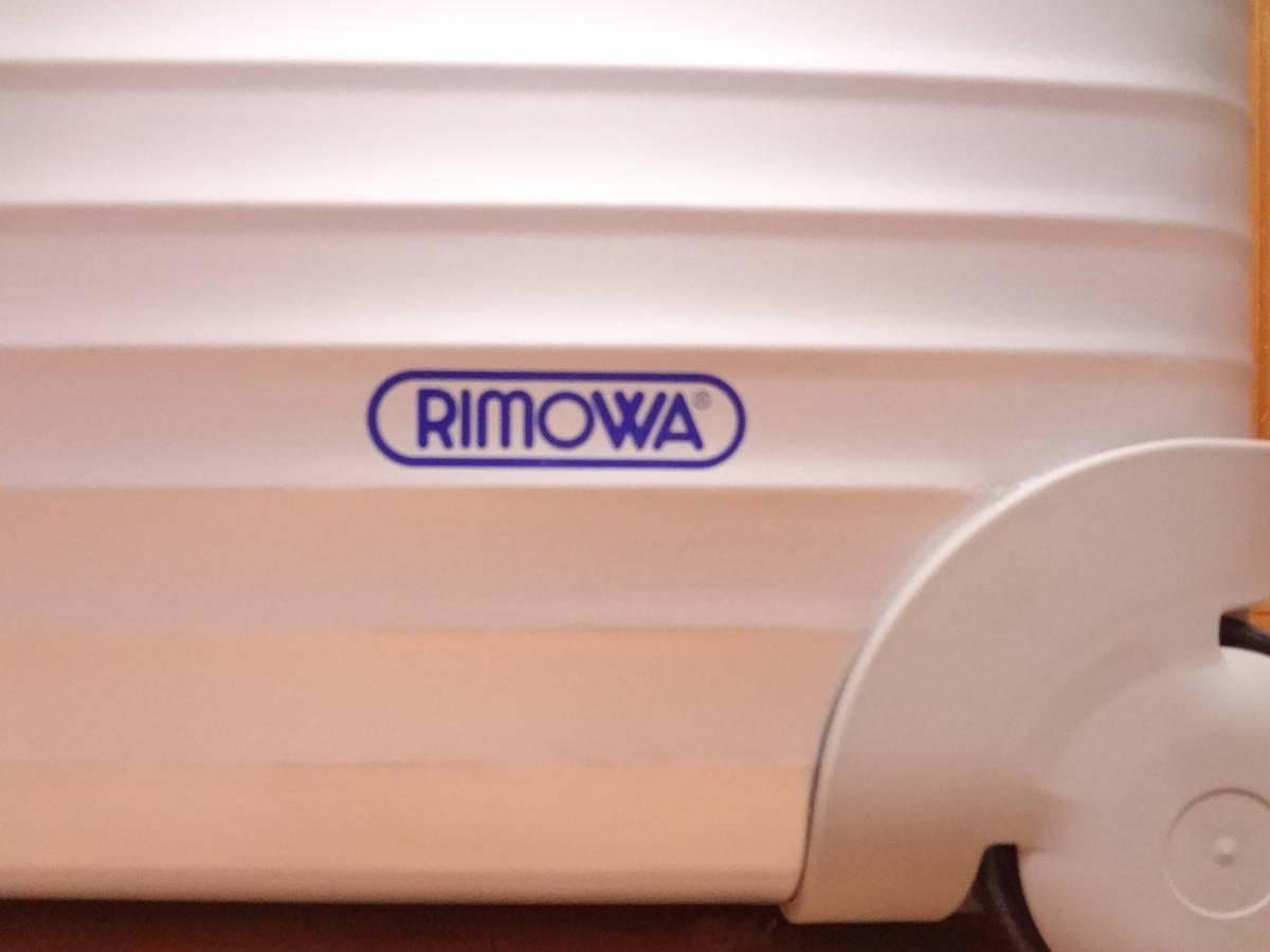 RIMOWA リモワ アルミ 2輪 スーツケース 6236 シルバー キャリーケース 未使用品_画像7