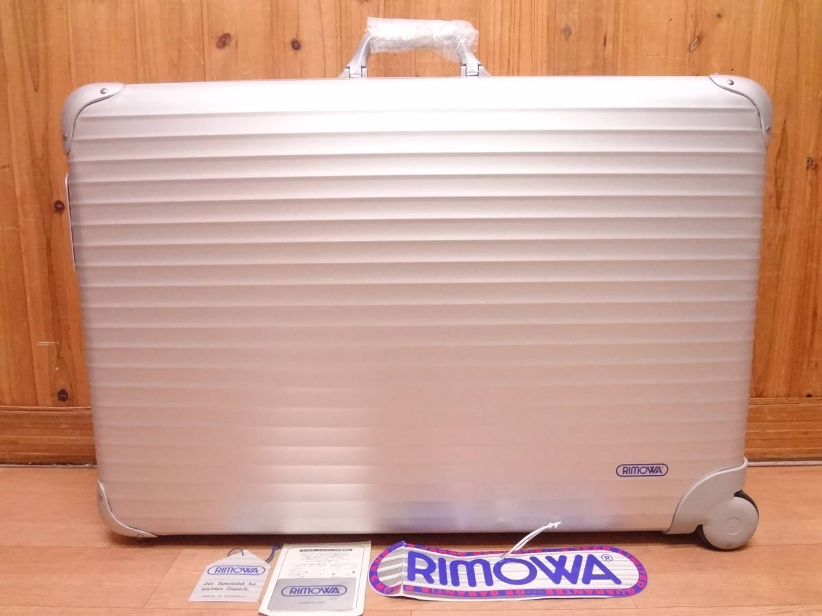 RIMOWA リモワ アルミ 2輪 スーツケース 6236 シルバー キャリーケース 未使用品_画像1