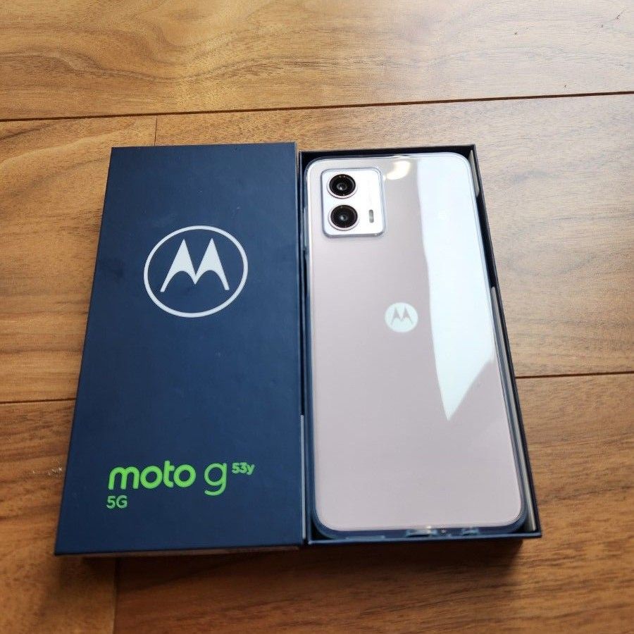 MOTOROLA moto g53y 5G ペールピンク｜Yahoo!フリマ（旧PayPayフリマ）