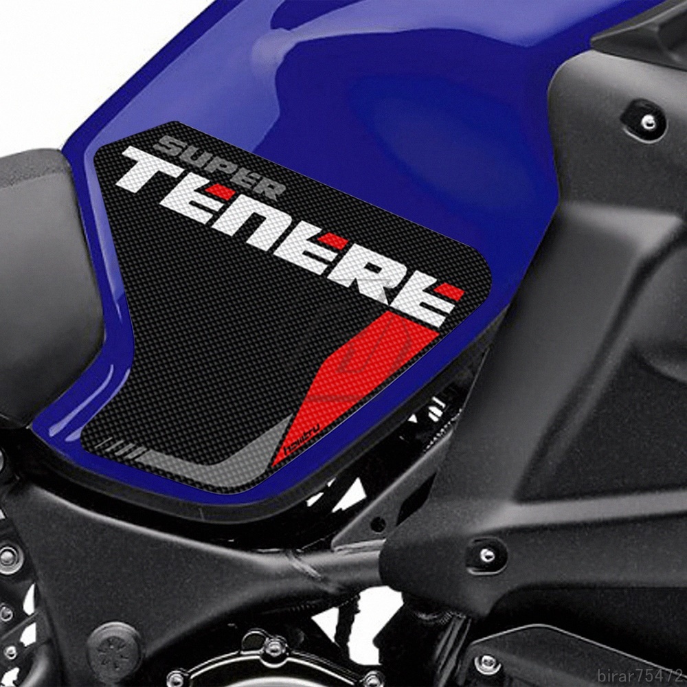 送料無料 XT1200Zサイドタンクパッド2p ヤマハ YAMAHA XT1200Z サイド 保護 タンク パッド プロテクター ロゴ グリップ ブラック_画像3