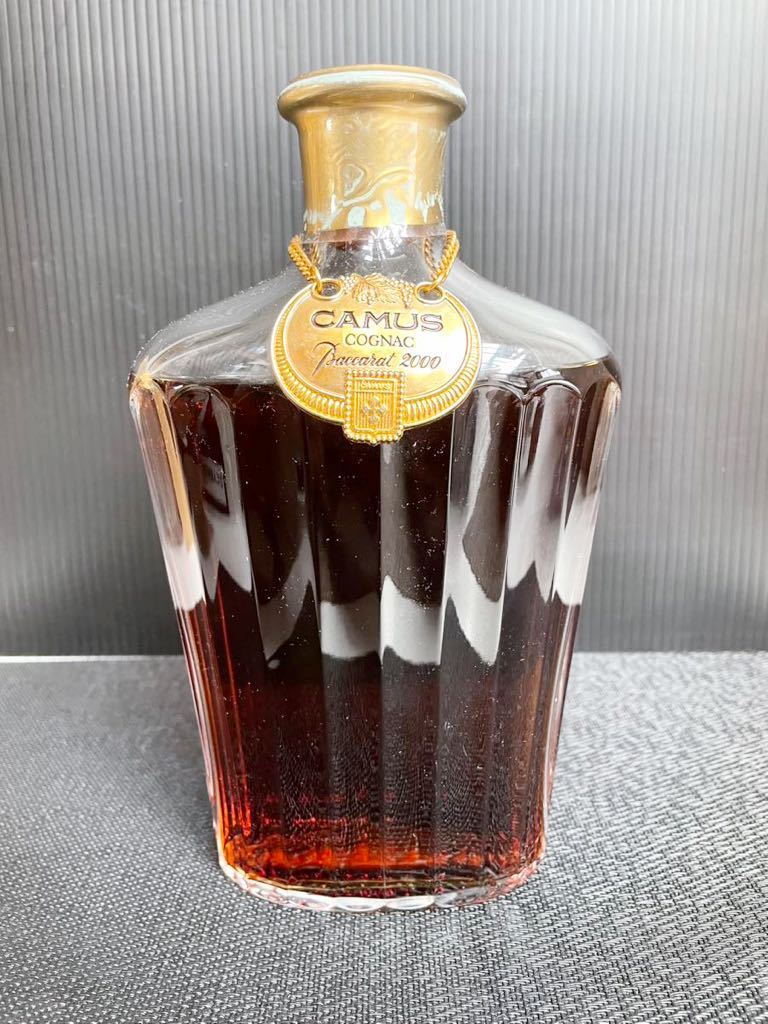 未開栓】古酒 ブランデー CAMUS CONGNAC カミュ BACCARAT バカラ 2000