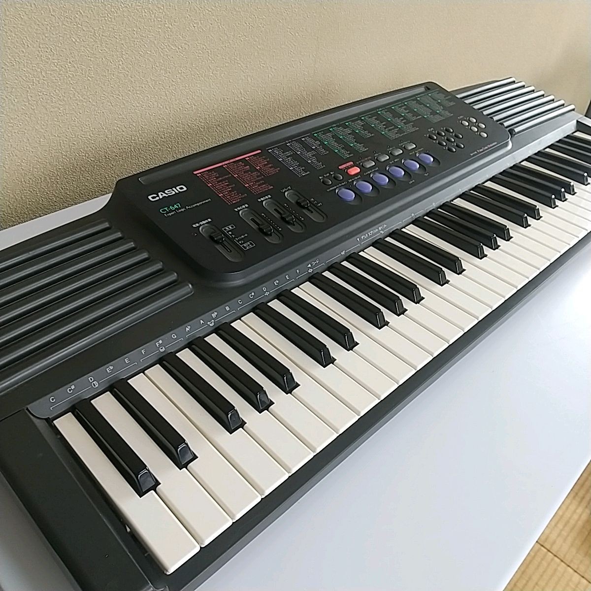 CASIO カシオトーン キーボード CT-647|Yahoo!フリマ(旧PayPay CASIO カシオトーン キーボード CT-647|Yahoo!フリマ(旧PayPay