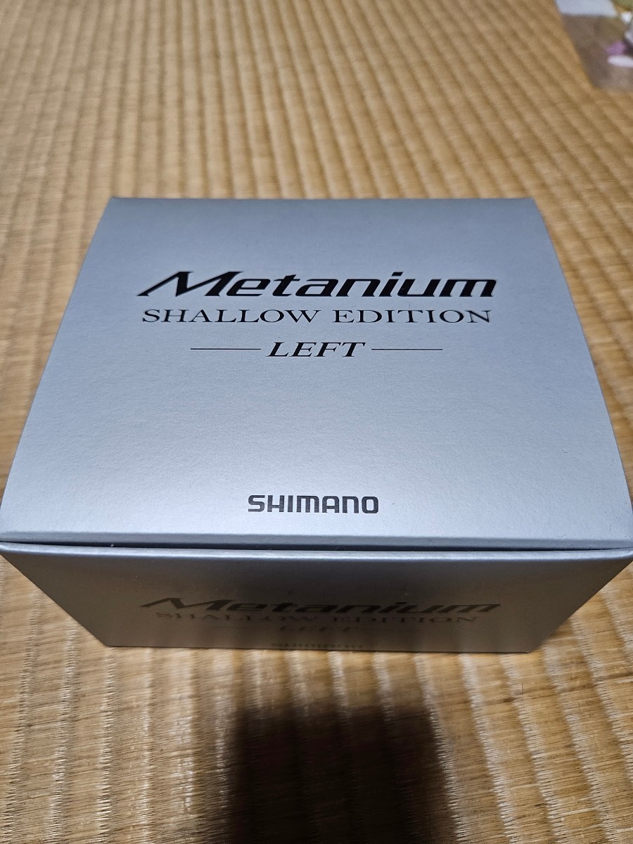 SHIMANO 22 メタニウム シャローエディション ノーマルギア左 新品未使用品 メタリックカラーWANEE'デカール仕様 (検) バス釣り シマノ