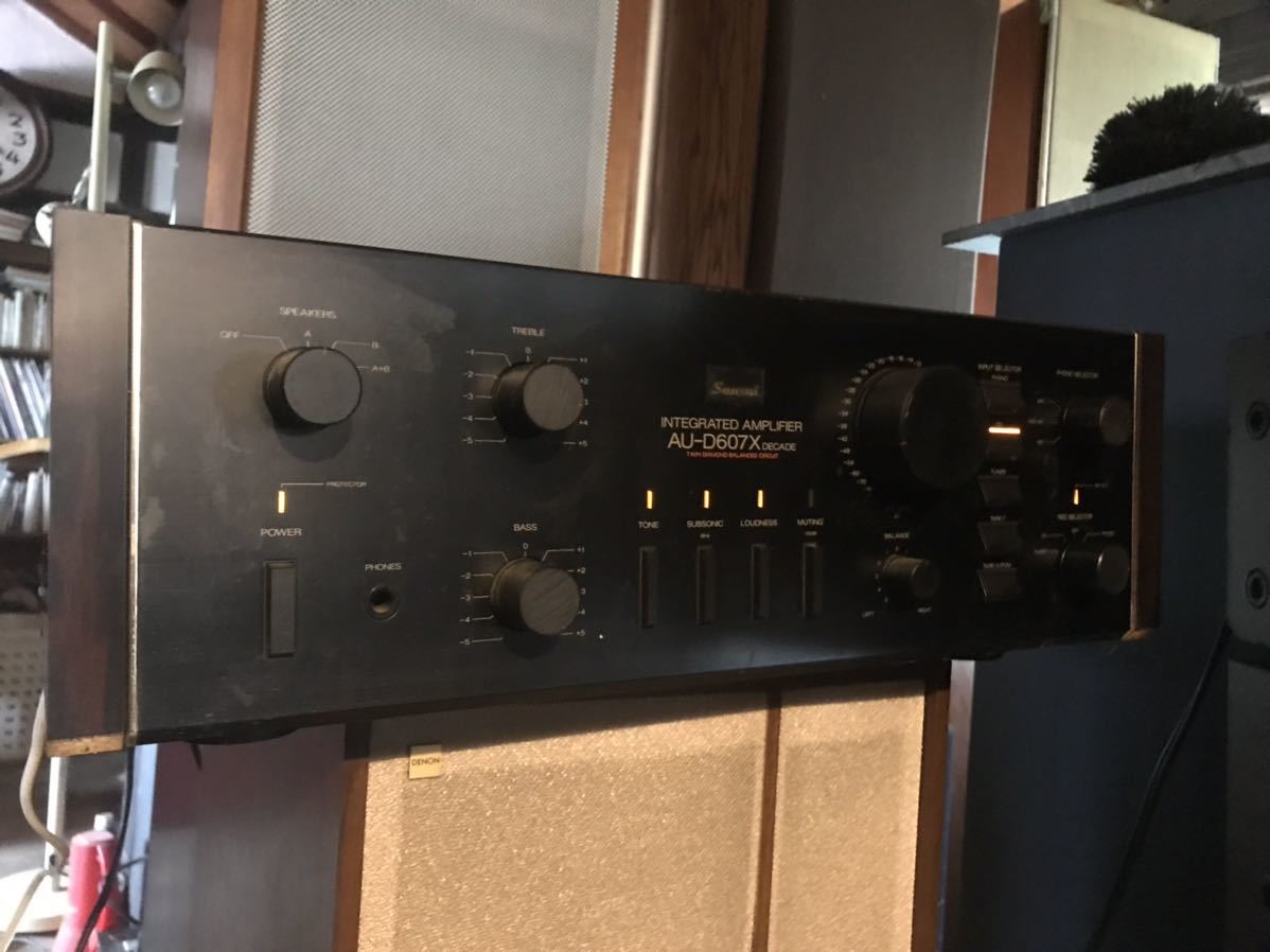 素晴らしい価格 SANSUI AU-D607X DECADE プリメインアンプ サンスイ