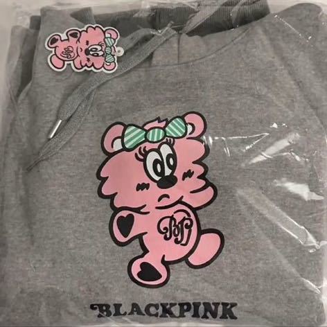 新品 VERDY × BLACKPINK BORN PINK POP-UP 限定商品 PLUSH HOODIE Mサイズ 送料無料