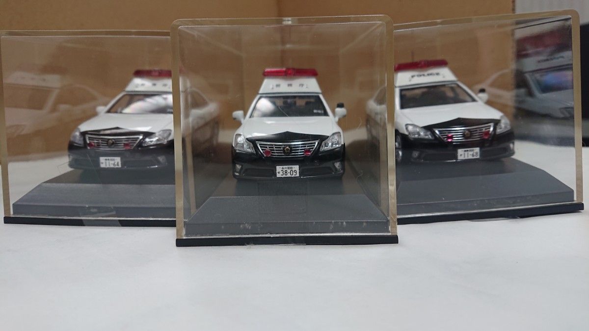 RAI'S レイズ 1/43 200系 クラウンパトカー三台セット|Yahoo RAI'S レイズ 1/43 200系 クラウンパトカー三台セット|Yahoo