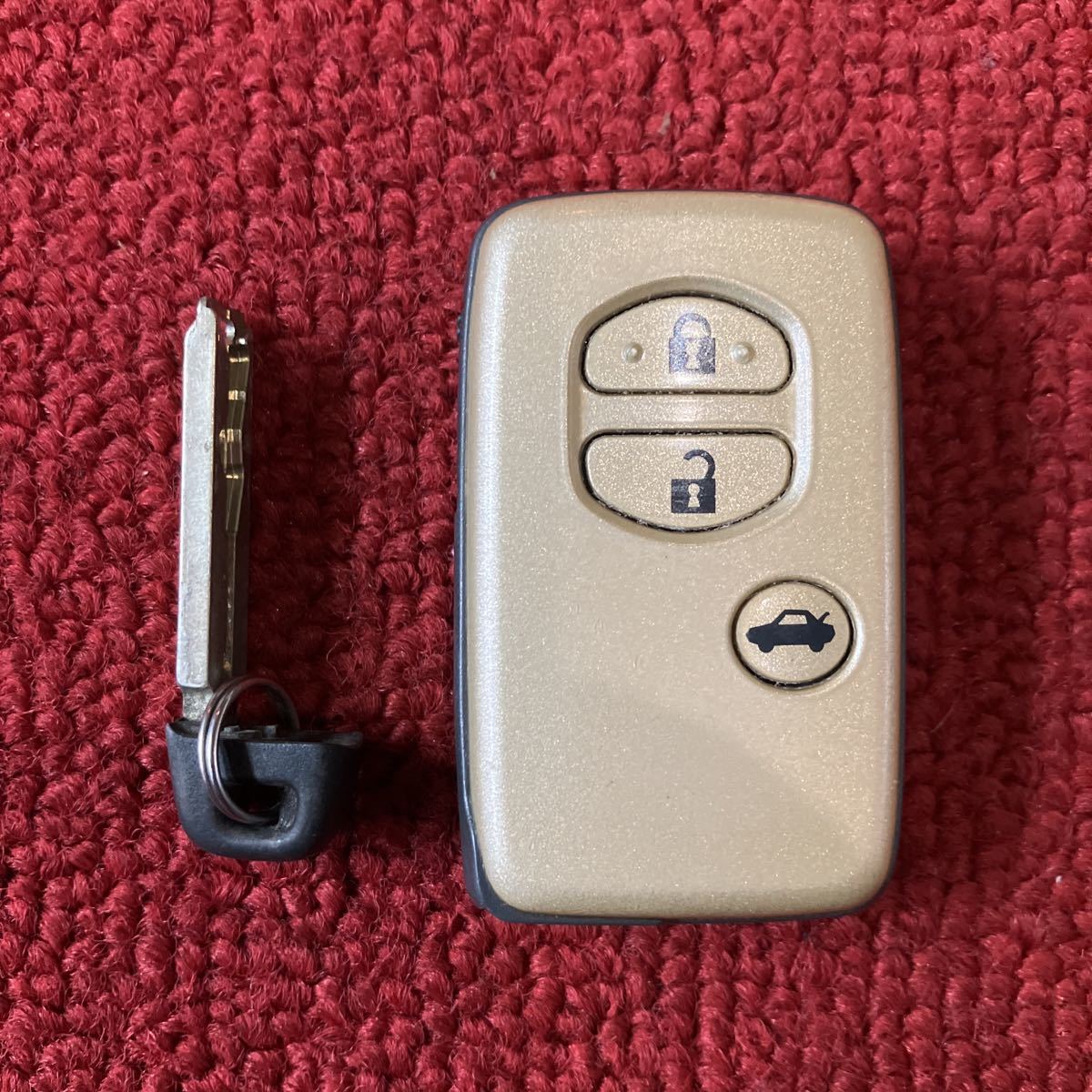  Toyota Crown GRS201 200 серия оригинальный "умный" ключ 3 кнопка багажник кнопка работа проверка завершено AC848