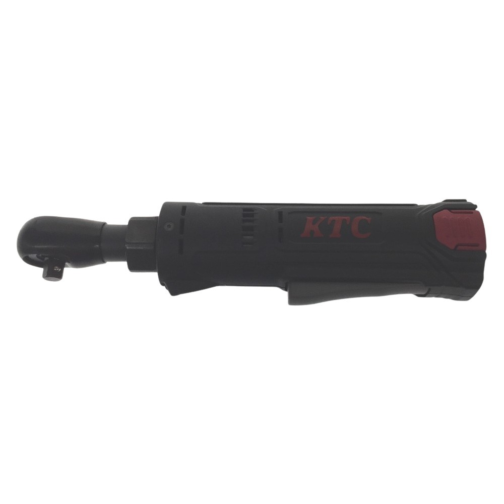 △△ KTC ケーティーシー コードレス式電動ラチェット JRE310 ブラック 7.2v バッテリー2個・ACアダプタ付属 やや傷や汚れあり