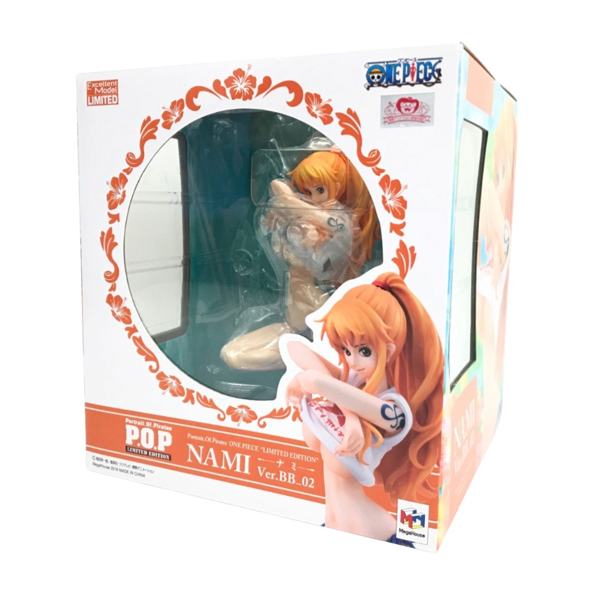 ▼▼ ONE PIECE NAMI LIMITED EDITIONワンピース P.O.P ナミ ver. BB 02 フィギュア 未使用に近い