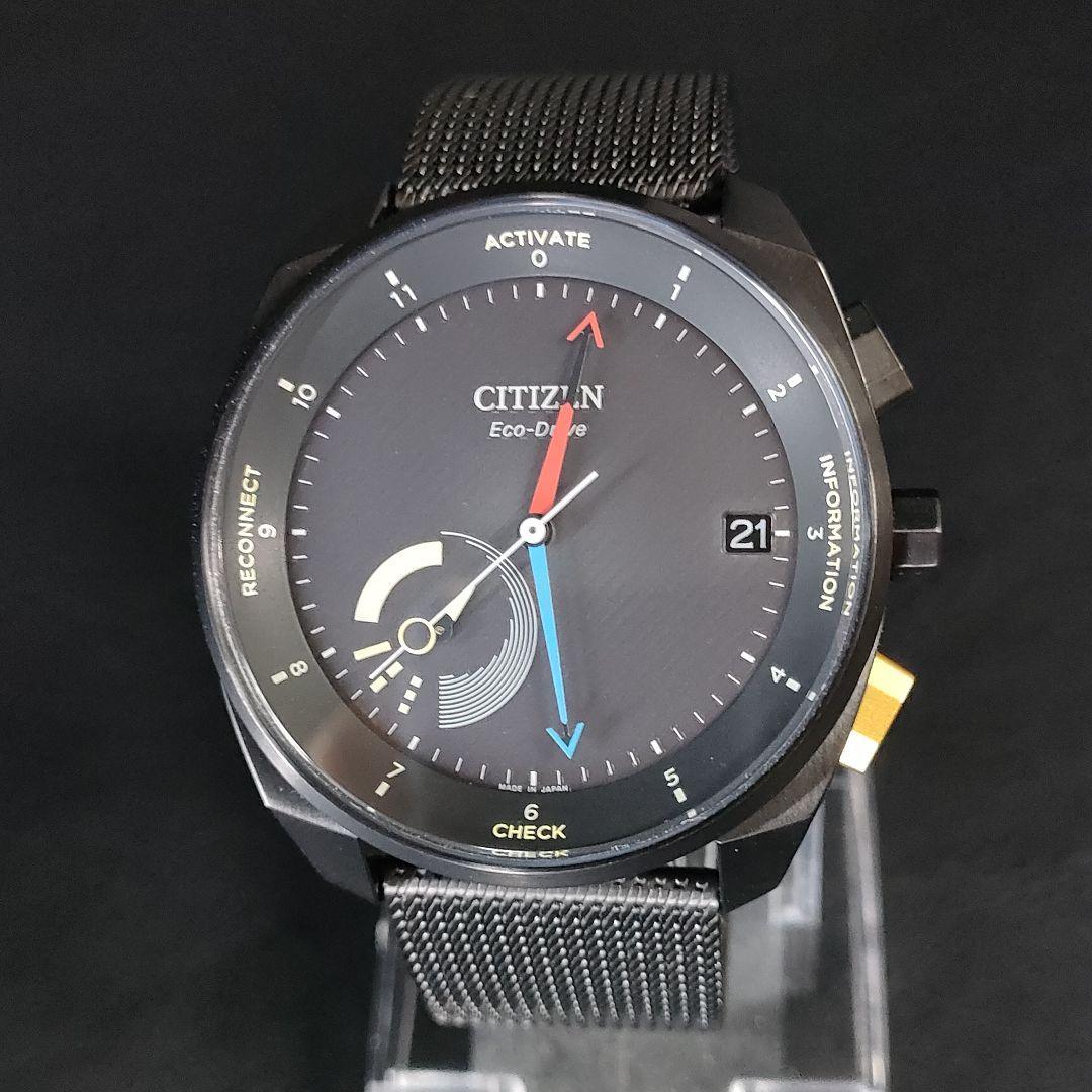 極美品【稼働品】CITIZENシチズン　W510ブラック　ソーラー　エコドライブ_画像2