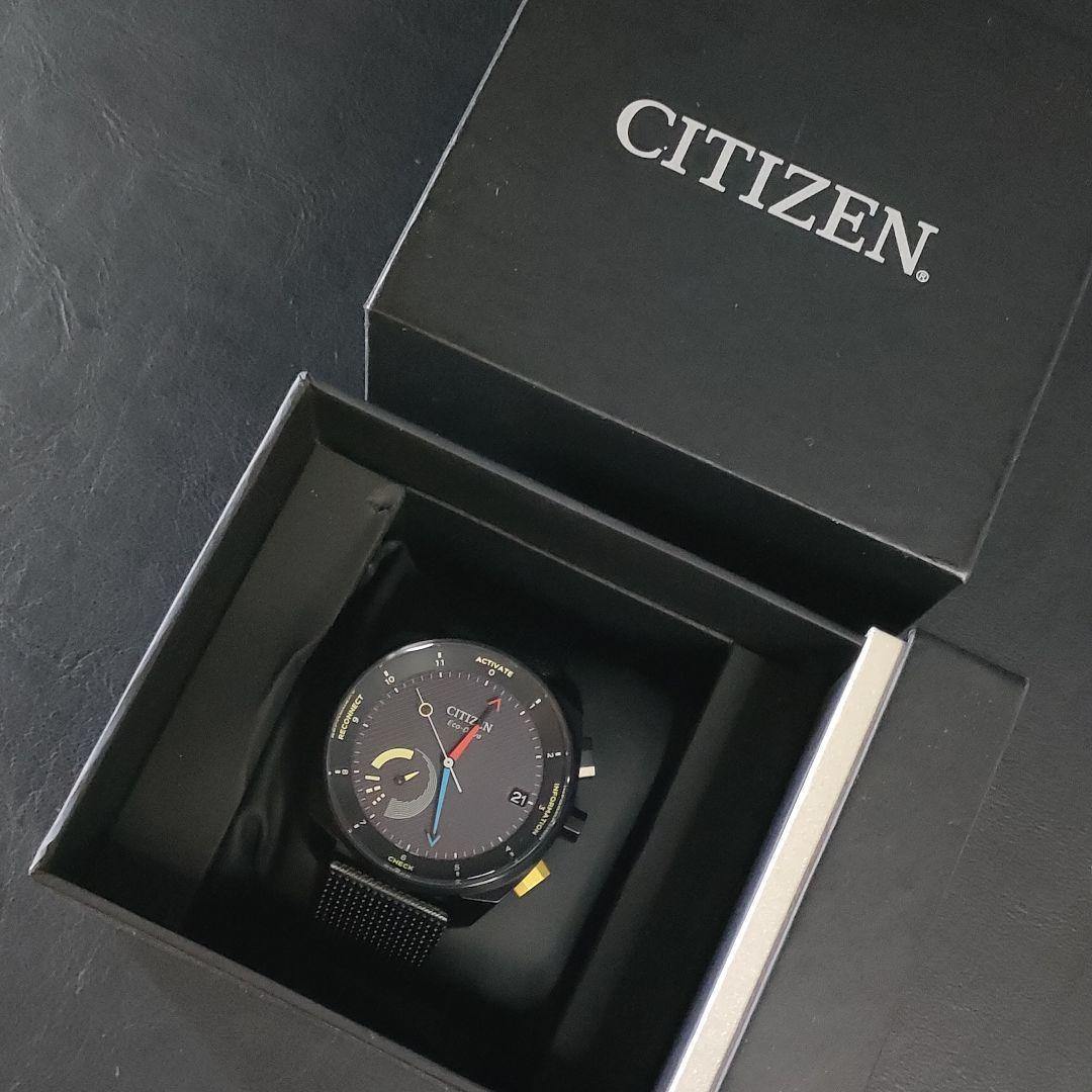 極美品【稼働品】CITIZENシチズン　W510ブラック　ソーラー　エコドライブ_画像3