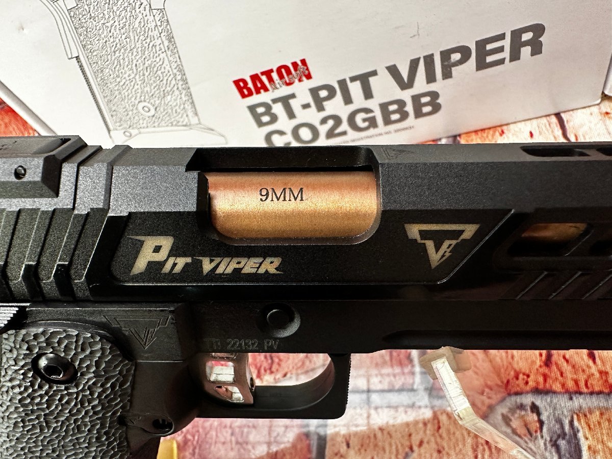 Baton バトン　ピットバイパー　BS-Pit Viper　刻印入り　未使用　美品　ジョンウィック_画像7