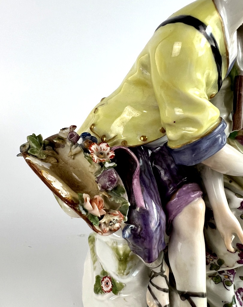 1級品 マイセン アンティーク ケンドラー原型 Meissen「羊飼いの 1級品 マイセン アンティーク ケンドラー原型 Meissen「羊飼いの