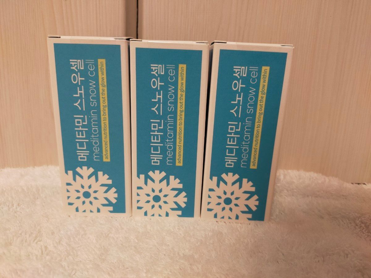 3箱セット【新品】メディタミン スノーセル｜PayPayフリマ
