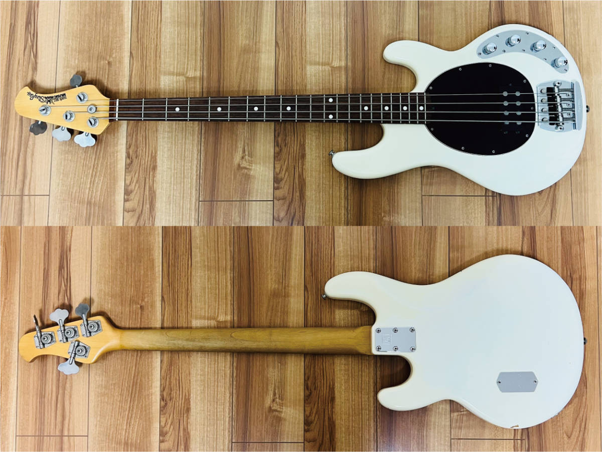 送料無料 Musicman Stingray EX 白 日本製 スティングレイ 送料無料 Musicman Stingray EX 白 日本製 スティングレイ