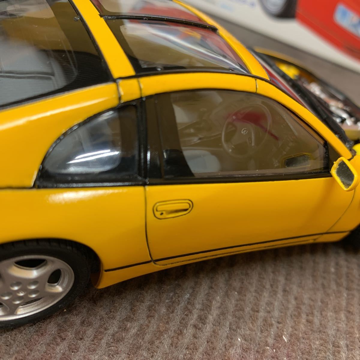 タミヤ 1/24フェアレディ300ZX TURBO 組み立て塗装済_画像10