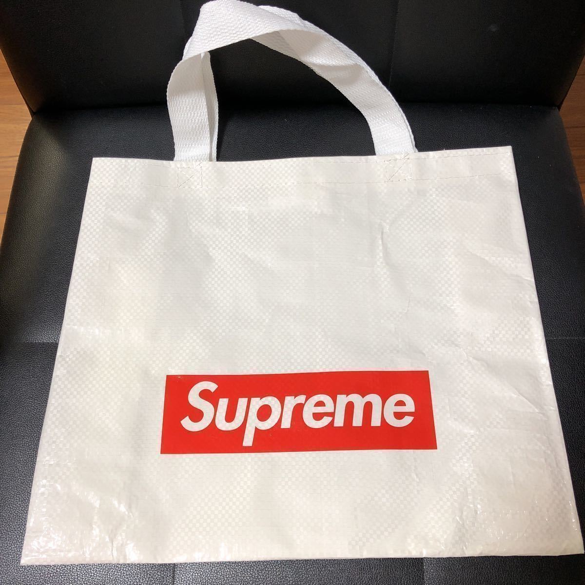 Yahoo!オークション - 【Supreme】トートバッグ 白 / トート ショッパー...