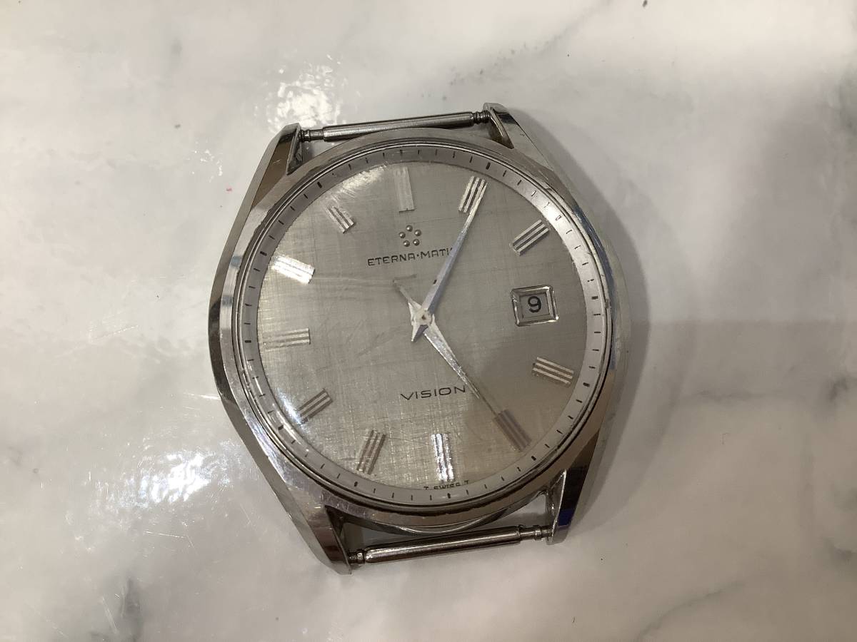 代引き人気 MATIC ETERNA Centenaire メンズ 本体のみ デイト スイス
