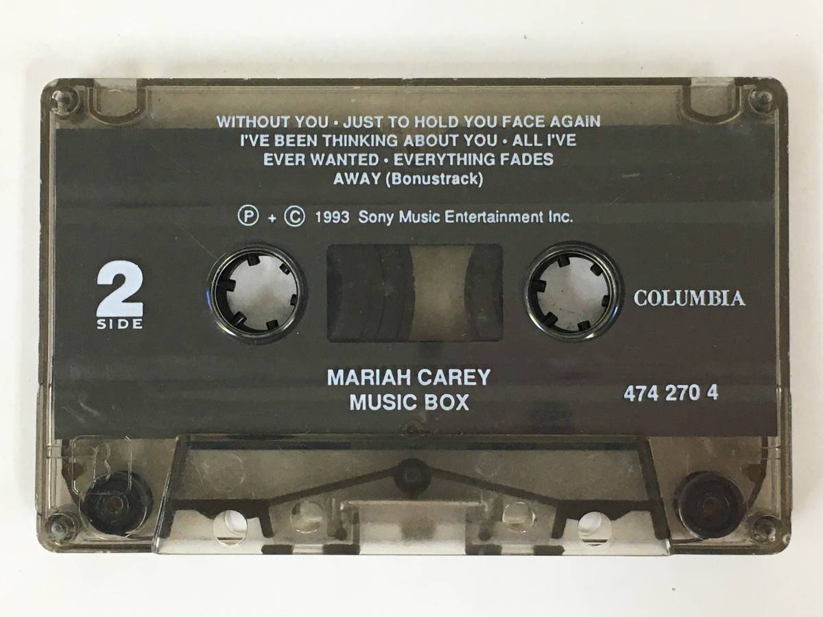 ■□S194 MARIAH CAREY マライア・キャリー MUSIC BOX ミュージック・ボックス カセットテープ□■の画像7