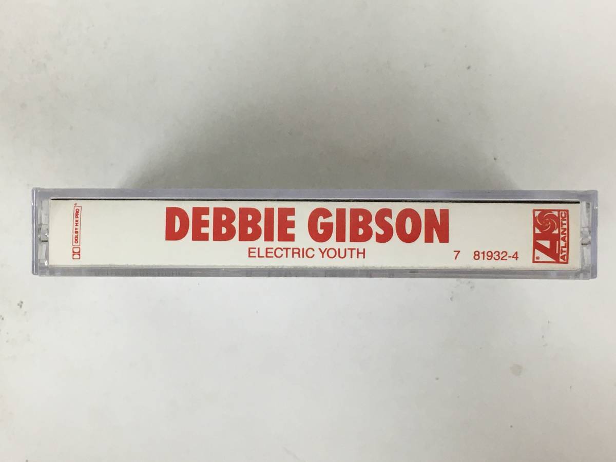 ■□S195 高性能HX PROテープ DEBBIE GIBSON デビー・ギブソン ELECTRIC YOUTH エレクトリック・ユース カセットテープ□■_画像2