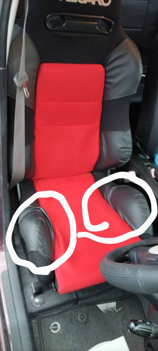 RECARO レカロSR-3 シートサイドプロテクター左右セット 中古 (本体