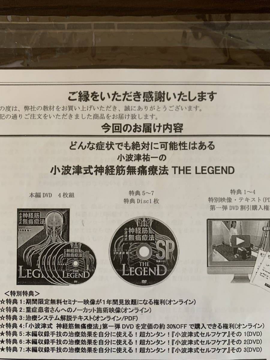 小波津式神経筋無痛療法 THE LEGEND DVDセット　整体　送料無料　_画像4