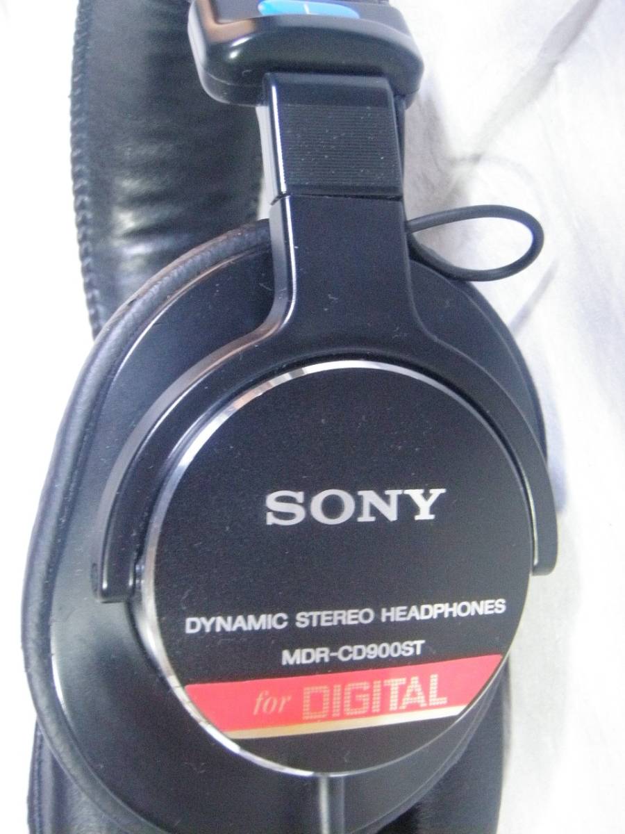 熱い販売 SONY MDR-CD900ST 61 モニターヘッドホン そこそこ綺麗