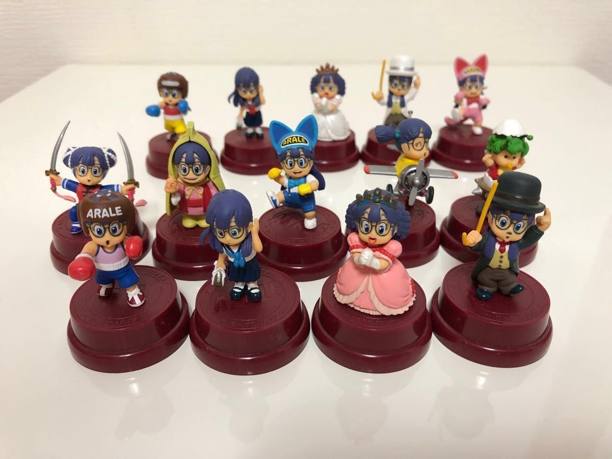 Dr スランプアラレちゃんコレクションフィギュア14体フル Dr スランプアラレちゃんコレクションフィギュア14体フル