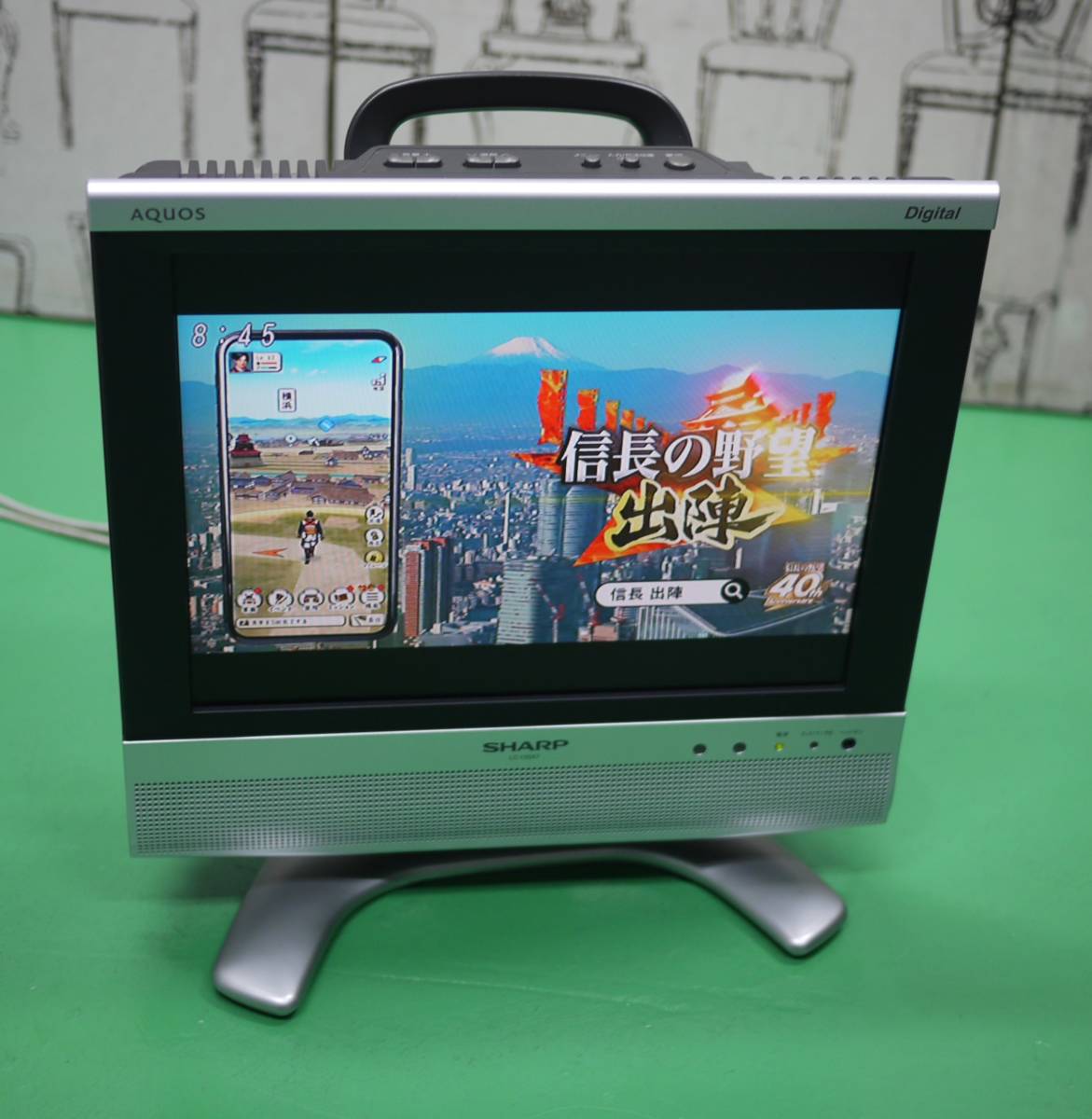 希少 美品 シャープ 13V型 ハイビジョン 液晶 テレビ AQUOS LC-13SX7 動作品_画像4