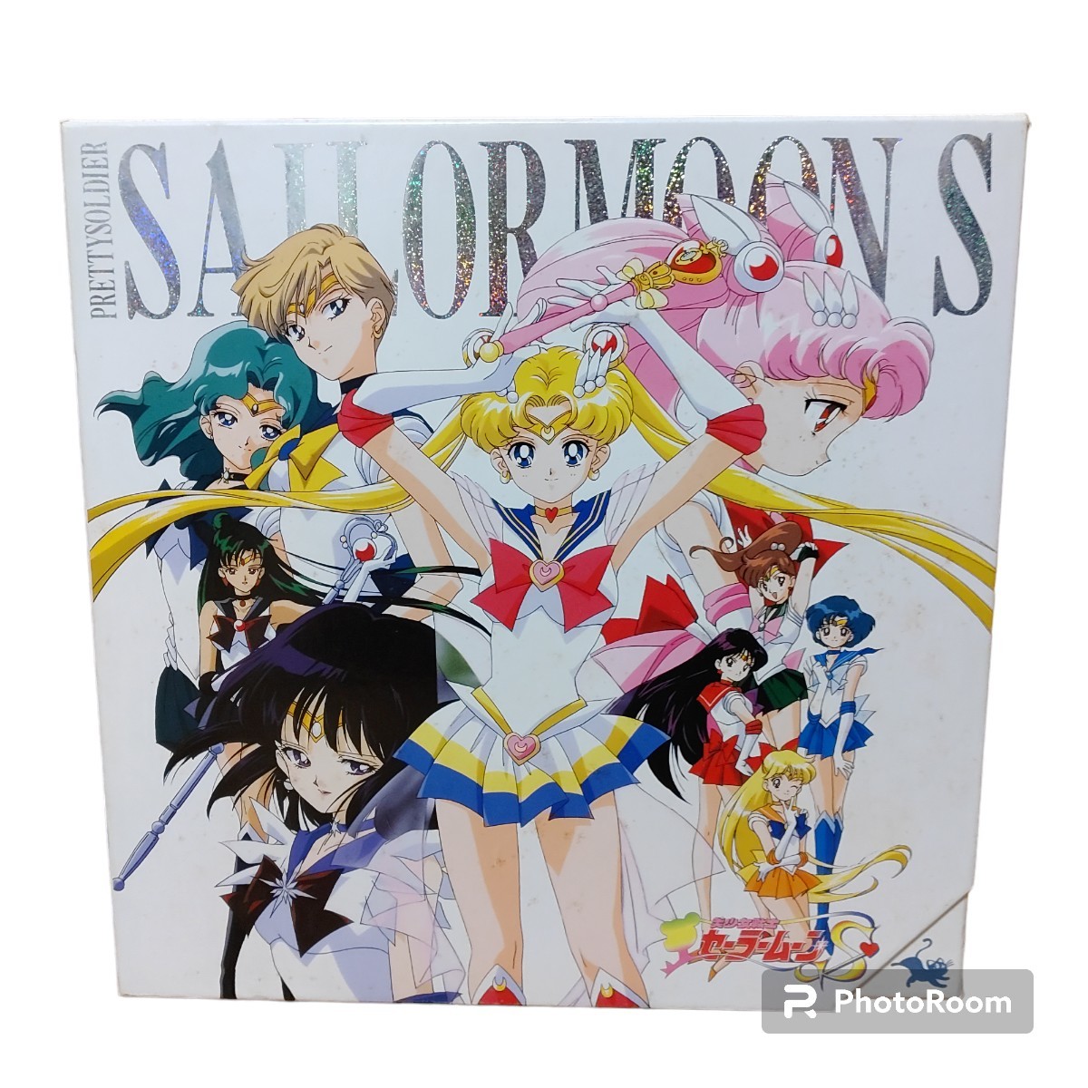 [ the whole obi attaching * free shipping ]LD/ laser disk Pretty Soldier Sailor Moon S all volume set Complete BOX