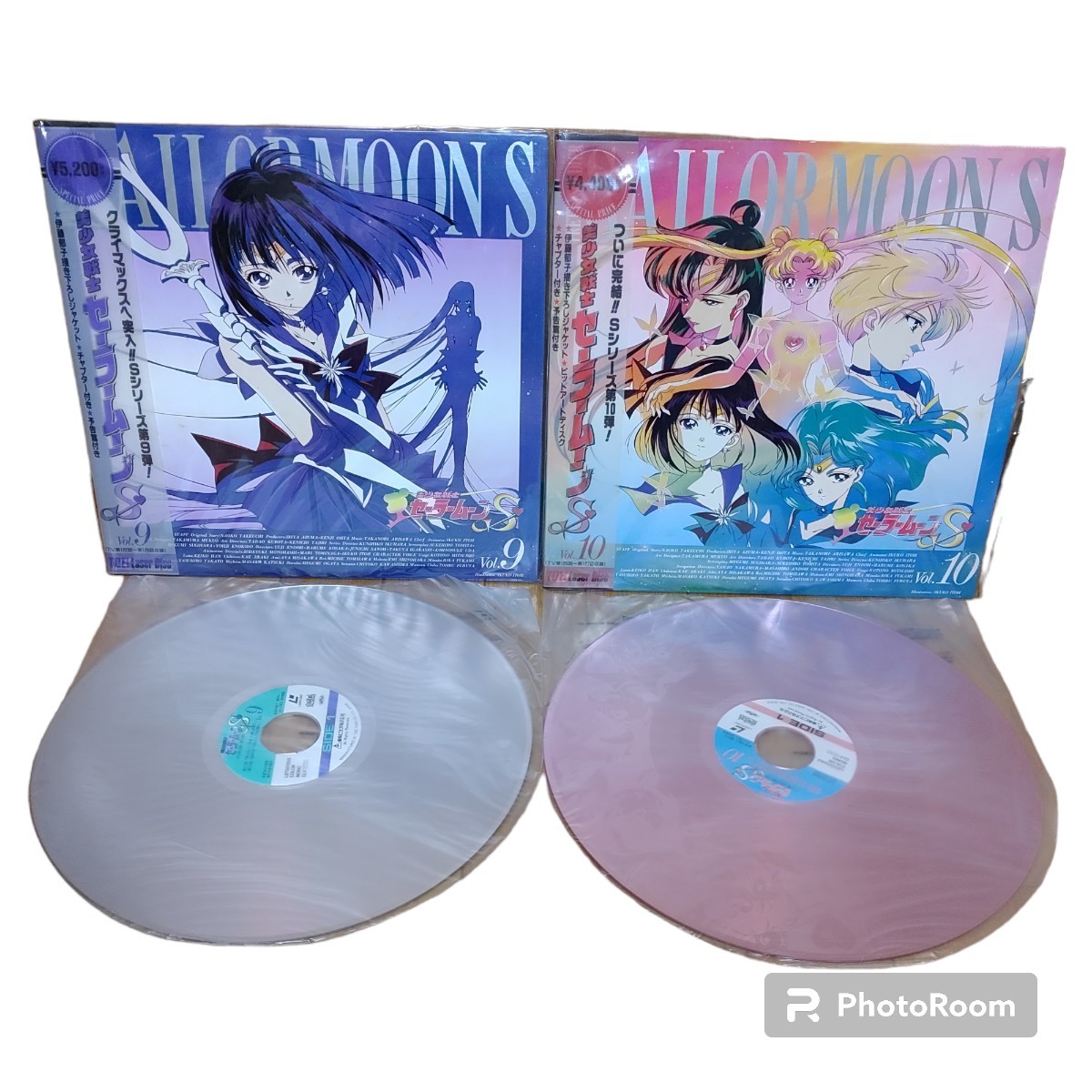 [ the whole obi attaching * free shipping ]LD/ laser disk Pretty Soldier Sailor Moon S all volume set Complete BOX