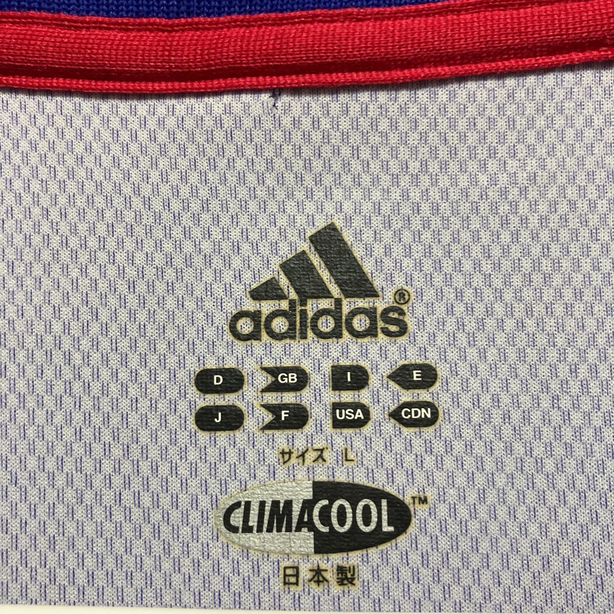 adidas】 アディダス サッカー 日本代表 長袖ユニフォーム L adidas】 アディダス サッカー 日本代表 長袖ユニフォーム L
