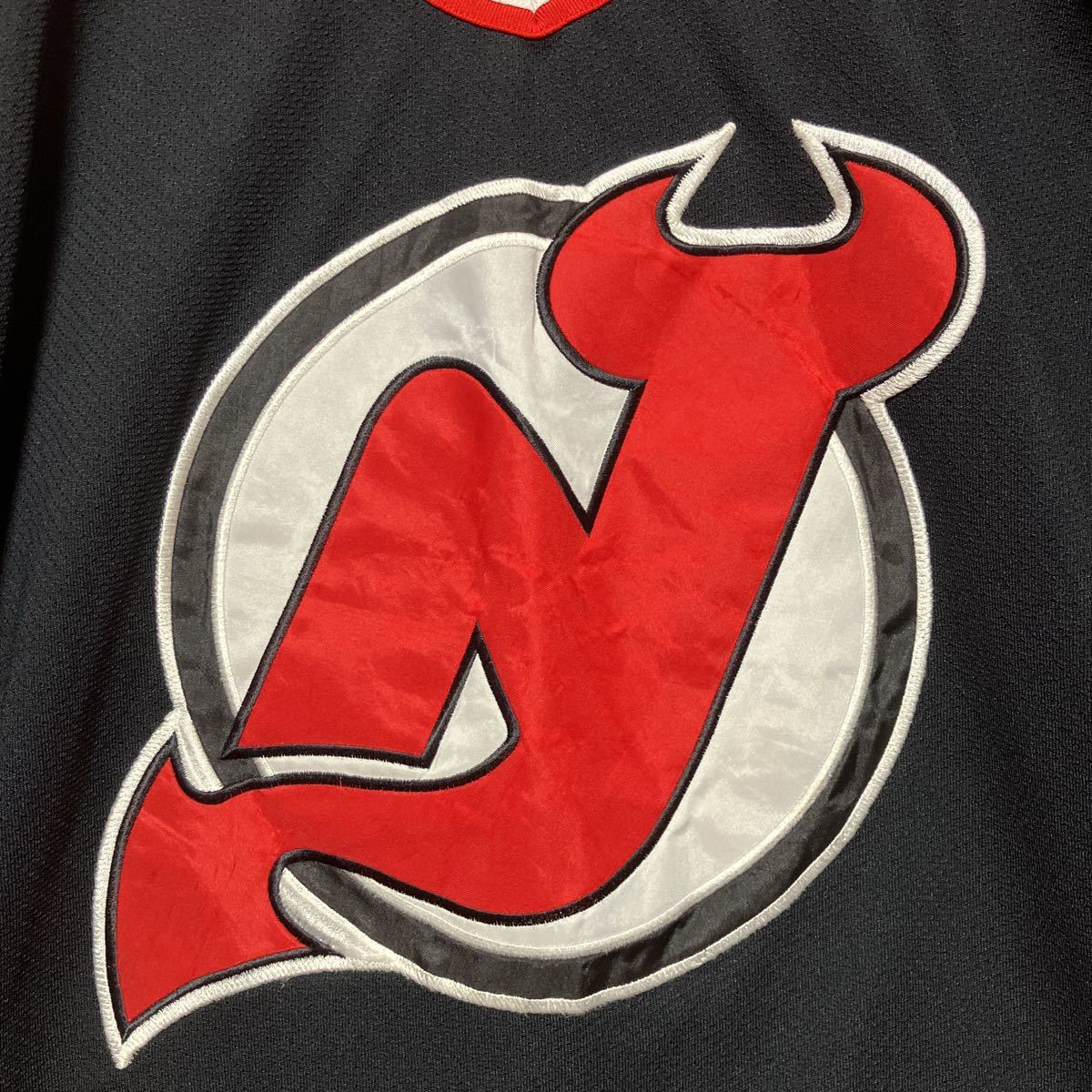 【STARTER】 スターター NHL New Jersey Devils ニュージャージーデビルズ ユニフォーム Lサイズ_画像2