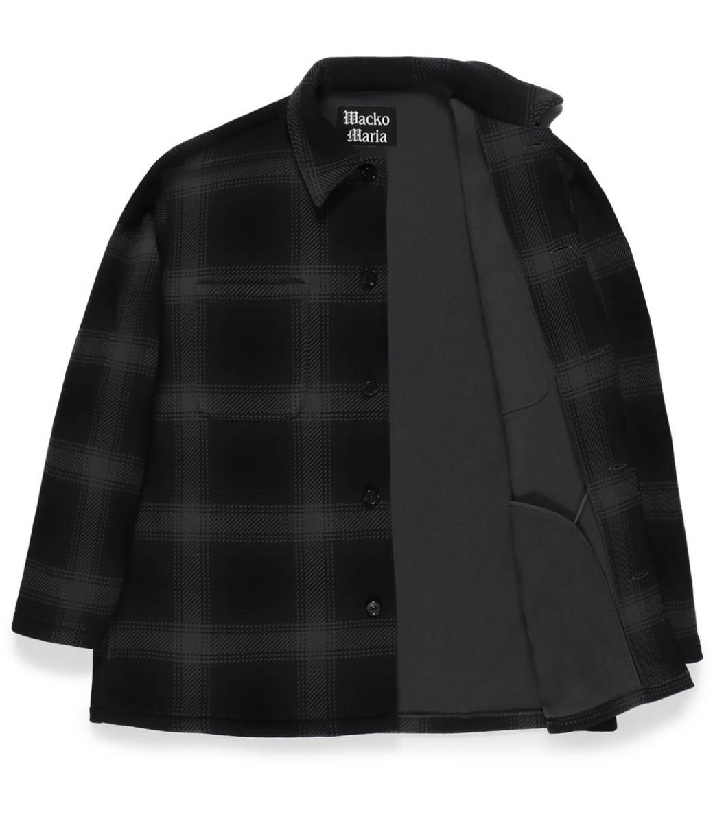 wacko maria CHECK FLEECE SHIRT JACKET XL ワコマリア　_画像2