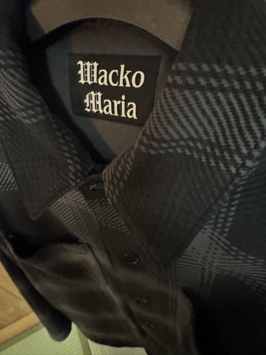 wacko maria CHECK FLEECE SHIRT JACKET XL ワコマリア　_画像5