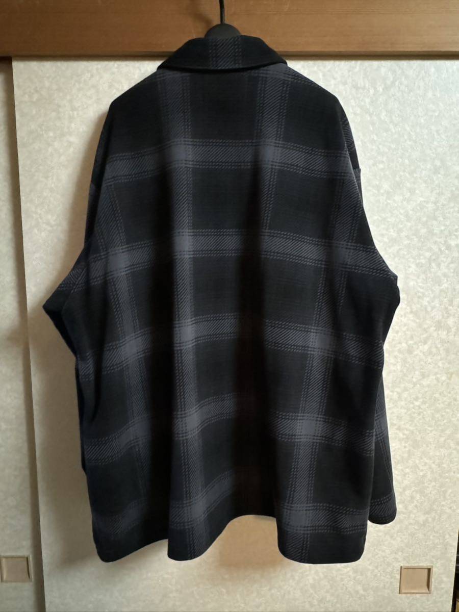 wacko maria CHECK FLEECE SHIRT JACKET XL ワコマリア　_画像4