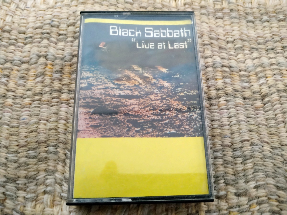 [ foreign record cassette ]*Black Sabbath black * mackerel s|Live at Last**[ cassette great number sale middle...]