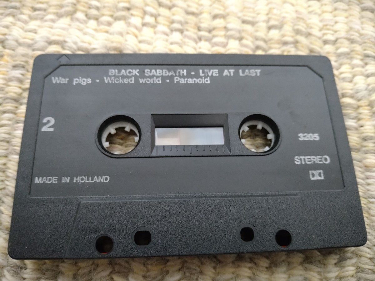 [ foreign record cassette ]*Black Sabbath black * mackerel s|Live at Last**[ cassette great number sale middle...]