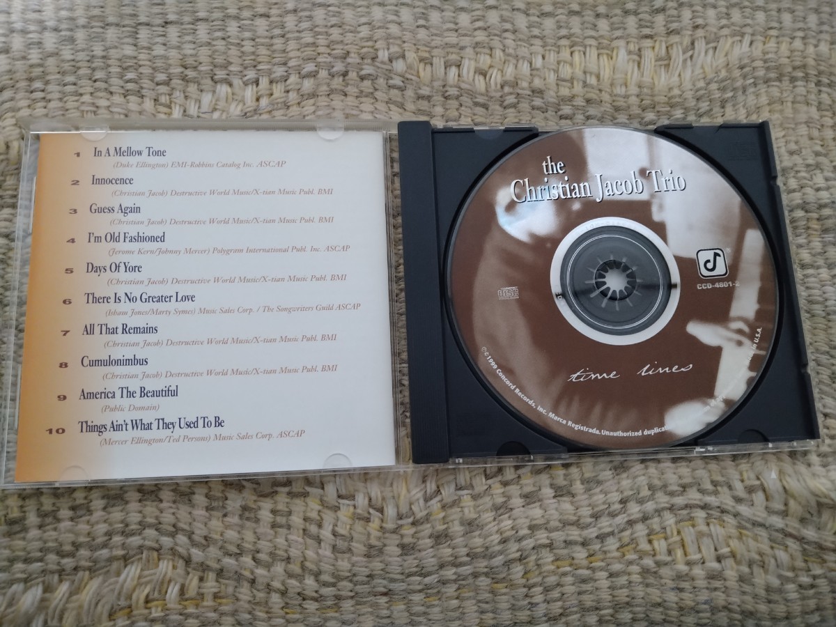 【輸入盤／Piano Trio】☆The Christian Jacob／Triov Time Lines☆★【CD多数セール中…】_画像2