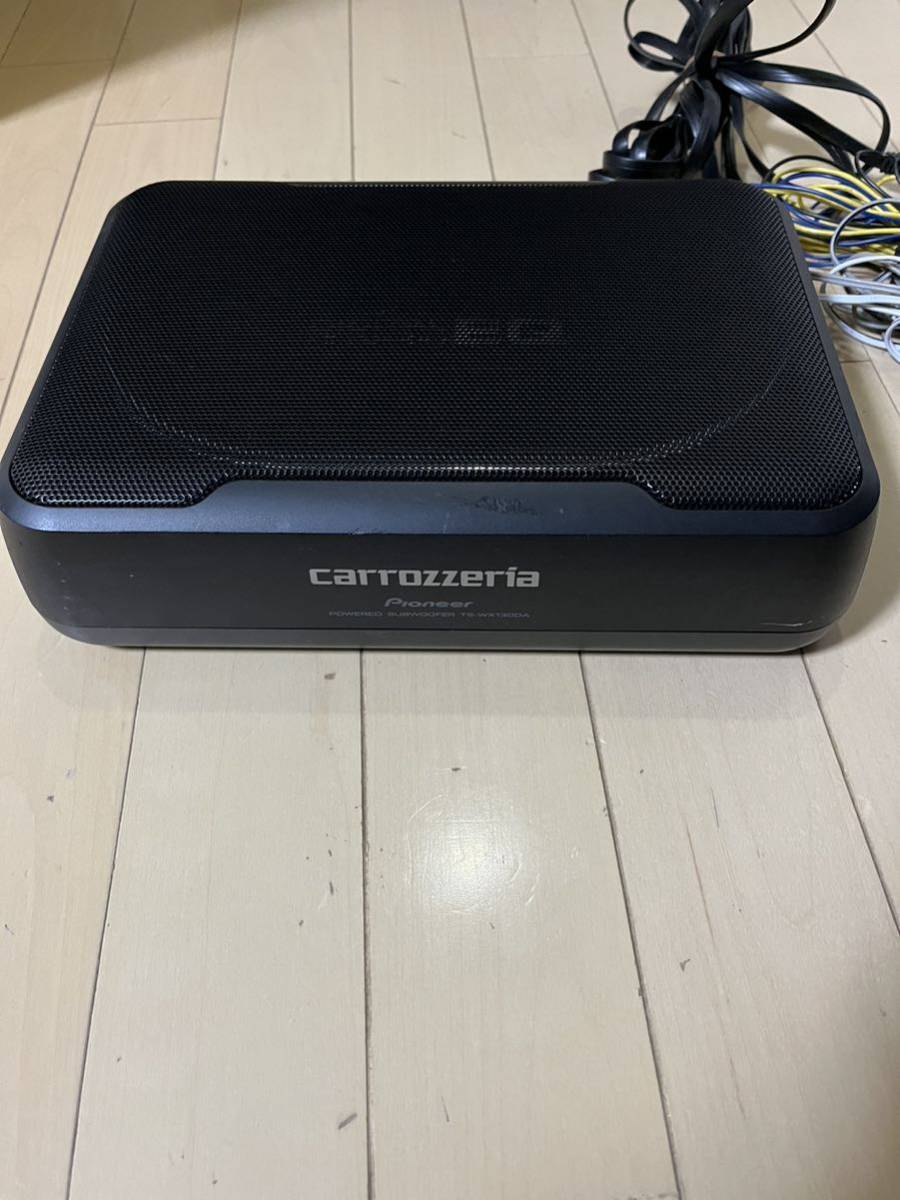 carrozzeria カロッツェリア TS-WX130DA サブウーハー サブウーファー リモコン スピーカーケーブル付き 音出しOK!!_画像5