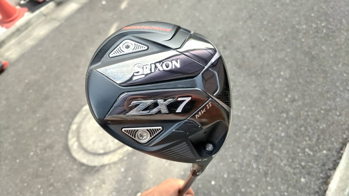 注目ショップ 中古超美品！SRIXON ZX7 MKⅡ ドライバー 9.5度 Diamana