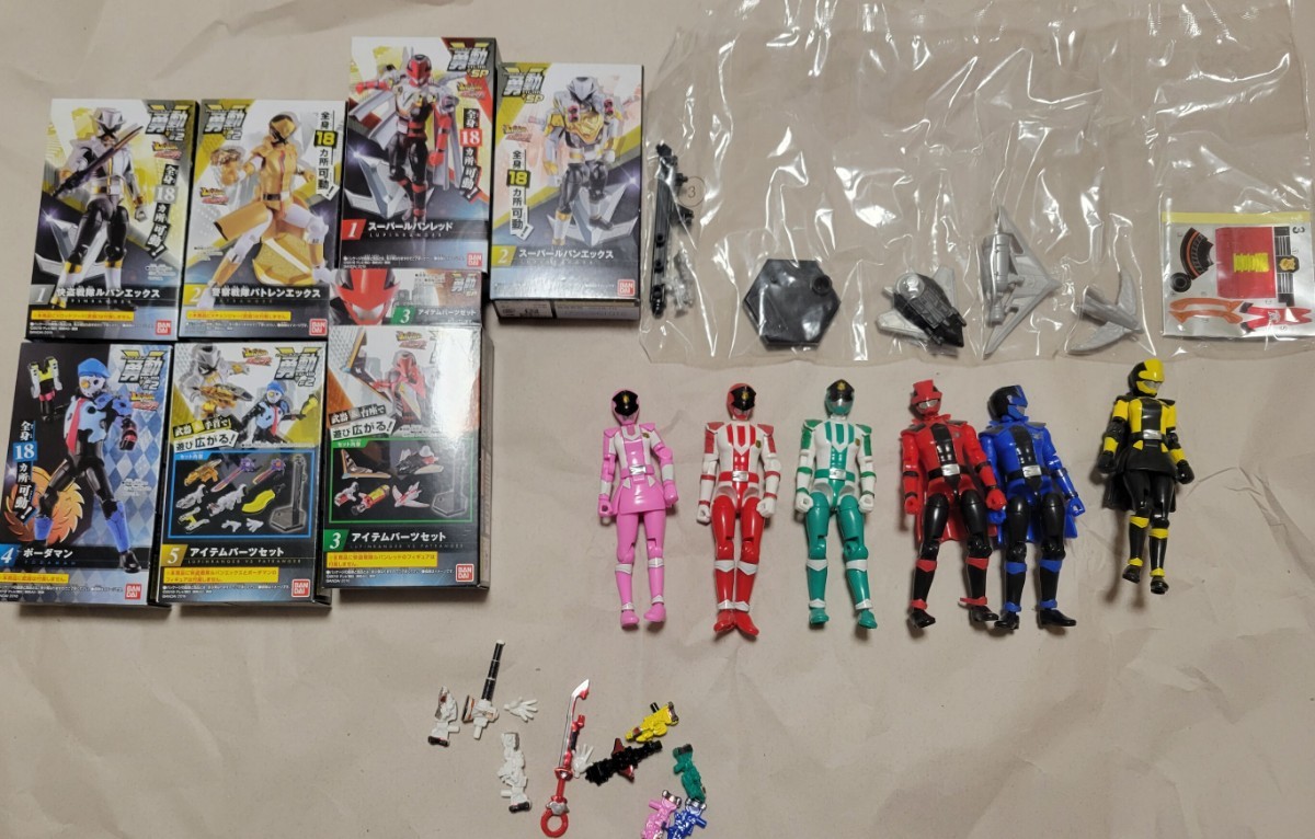快盗戦隊ルパンレンジャーVS警察戦隊パトレンジャー 勇動 まとめ売り