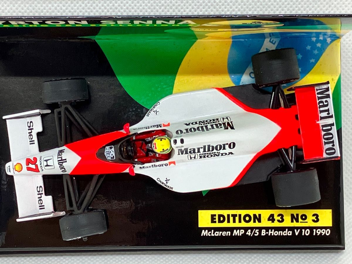 1/43 マルボロ マクラーレン MP4/5B ホンダ V10 1990 A セナ 1/43 マルボロ マクラーレン MP4/5B ホンダ V10 1990 A セナ