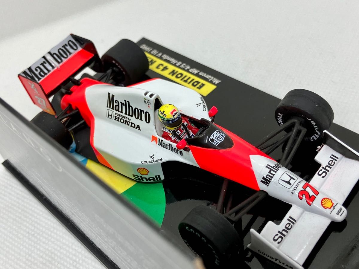 1/43 マルボロ マクラーレン MP4/5B ホンダ V10 1990 A セナ 1/43 マルボロ マクラーレン MP4/5B ホンダ V10 1990 A セナ