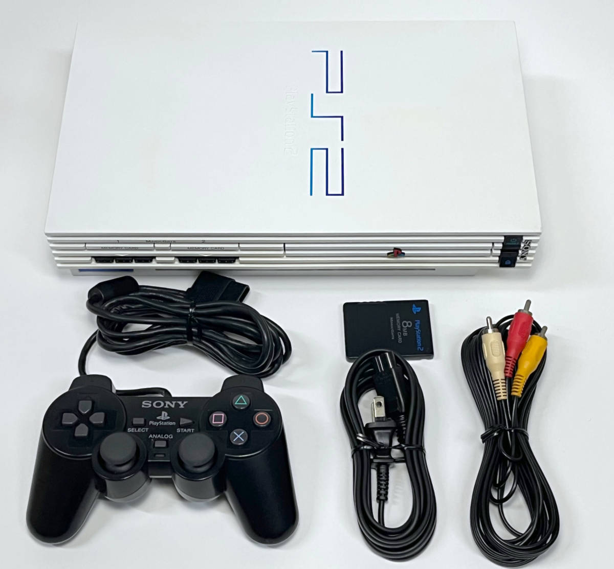 メンテ清掃 新品レンズ PS2 SCPH-55000GT 厚型 セット コントローラー