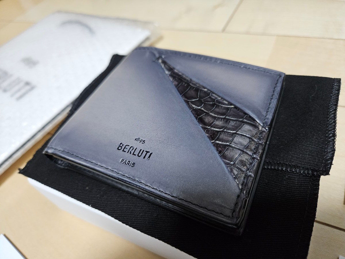 定価158 400 BERLUTI ベルルッティ 正規 新品 マコレ クロコ 定価158 400 BERLUTI ベルルッティ 正規 新品 マコレ クロコ