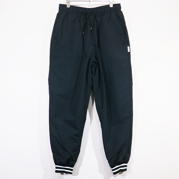 WTAPS ダブルタップス 23SS PITCH/TROUSERS/NYLON.TUSSAH ピッチ トラウザーズ ナイロン リブ パンツ ボトムス ブラック 黒 ocz YX_画像1