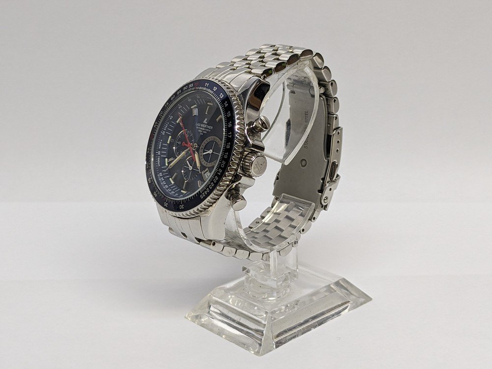 LAD WEATHER ラドウェザー TRITIUM MASTER VI トリチウムマスターVI パイロット クロノグラフ ウォッチ 腕時計 クォーツ
