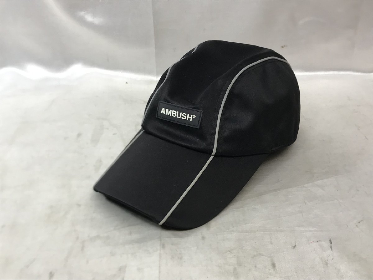 AMBUSH アンブッシュ REFLECTOR CAP リフレクターキャップ 帽子 12111534 カラー：ブラック_画像1