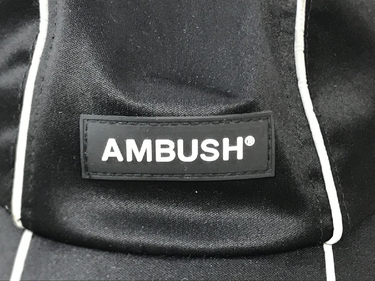 AMBUSH アンブッシュ REFLECTOR CAP リフレクターキャップ 帽子 12111534 カラー：ブラック_画像3